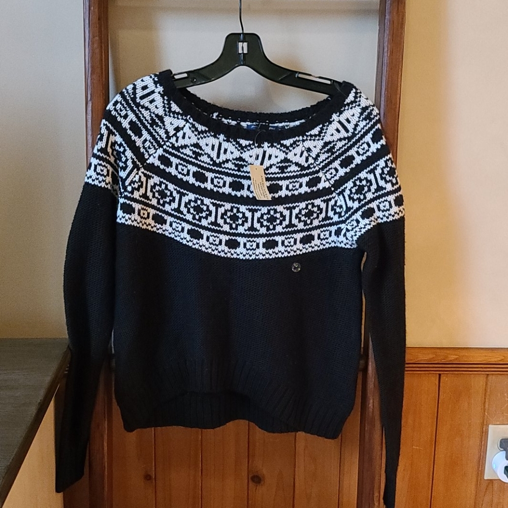 Black & White Sweater